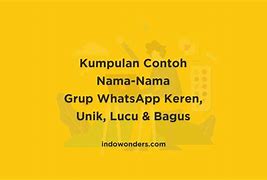 Nama Grup 3 Sahabat