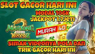 Slot Gacor Hari Ini Modal Receh